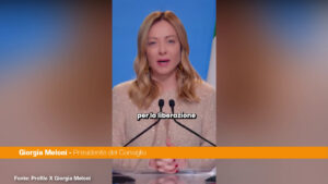 Meloni “Gioia per liberazione di Trentini e Burlò, al lavoro col Venezuela”