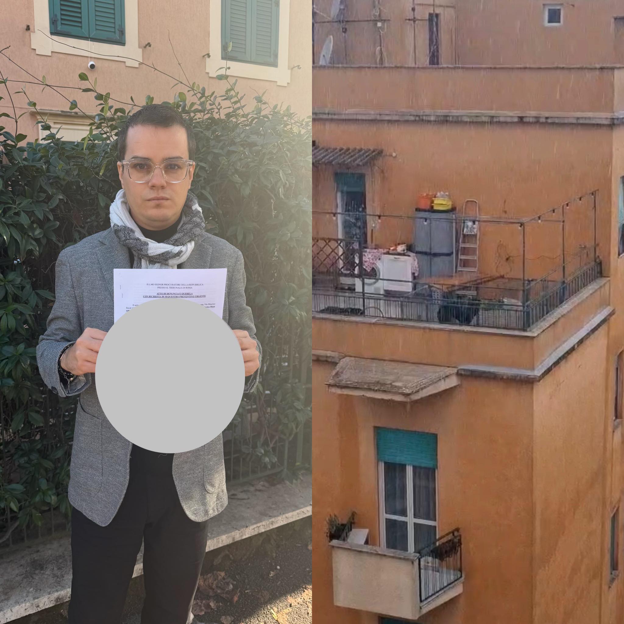 Cane lasciato per giorni sul balcone a Roma: l’animalista Rizzi denuncia la proprietaria ed i carabinieri