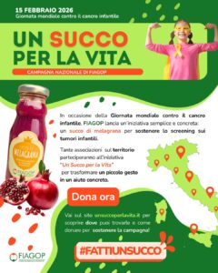 “Un succo per la vita”, il melograno della Tuscia contro i tumori infantili