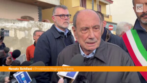 Maltempo, Schifani nel Messinese “Sul reperimento dei fondi siamo sereni”