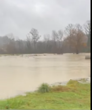 Il fiume Sacco tra fango e liquami a rischio esondazione (VIDEO)