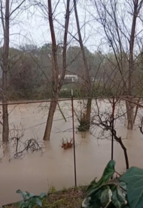 Esonda l’Aniene a Ponte Mammolo, evacuata una famiglia con due bambini (VIDEO)