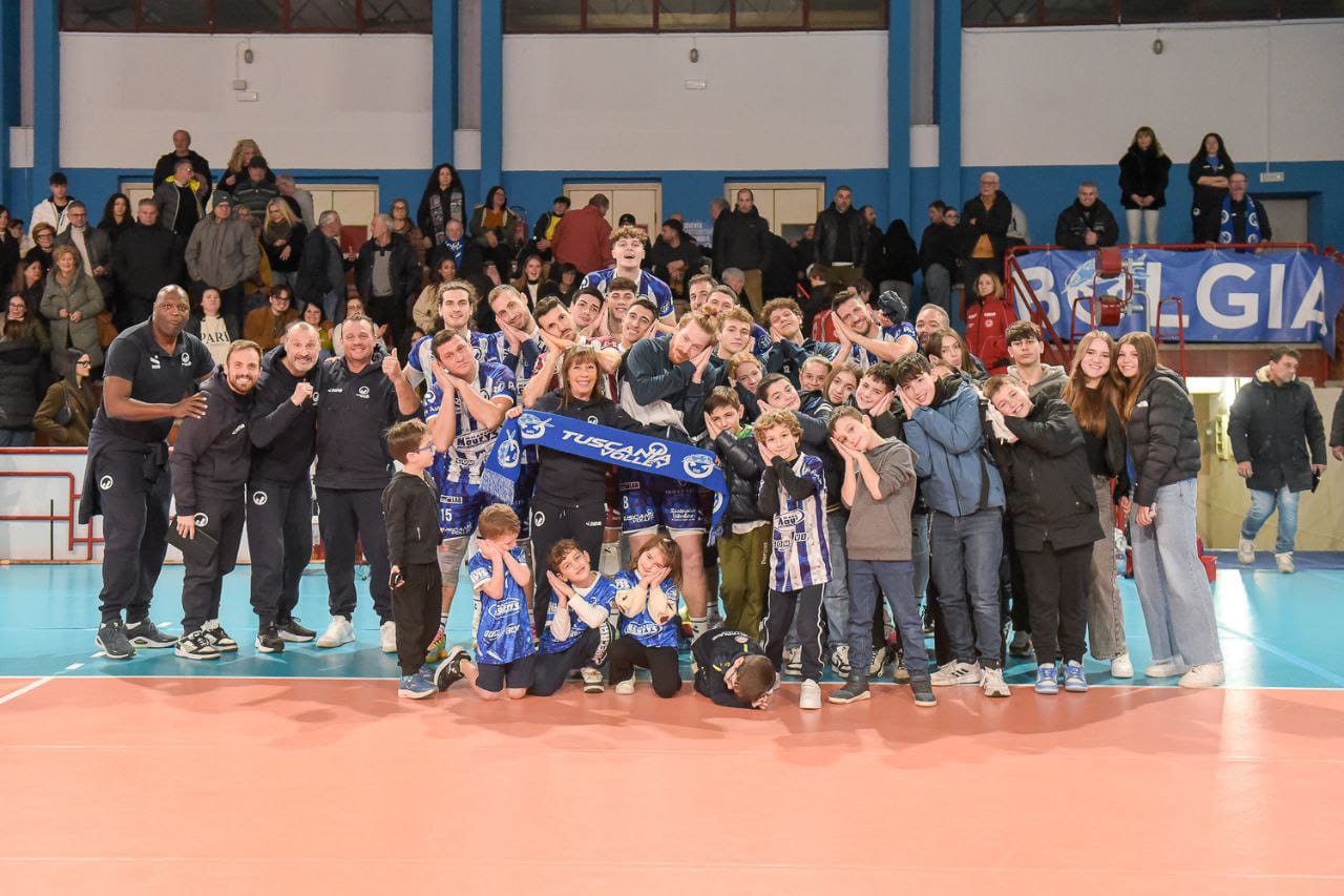 Pallavolo – La Maury’s Com Cavi Tuscania chiude l’andata con la vittoria su Cecina (3-0)