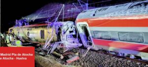 Spagna – Scontro tra due treni in Andalusia, almeno 39 morti e decine di feriti