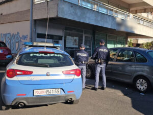 Roma – Squadra mobile sventa rapina della banda del buco a istituto di credito