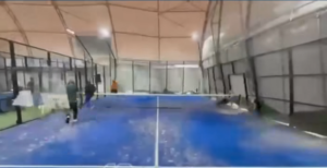 Maltempo ai Castelli Romani: il nubifragio fa crollare una struttura da padel (VIDEO)