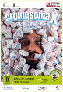 Con “Cromosoma X” torna la Stand Up Comedy al San Leonardo di Viterbo