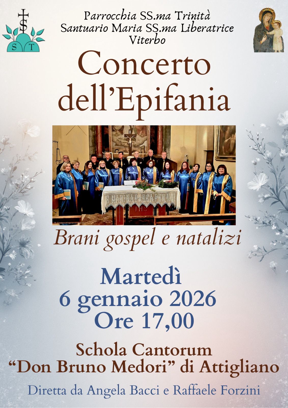 Concerto dell’Epifania nella parrocchia Santissima Trinità di Viterbo