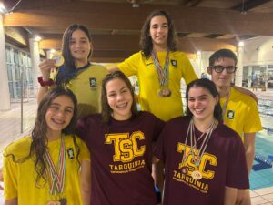 Tarquinia Swimming Club, un weekend da incorniciare: pioggia di medaglie e pass per gli Italiani