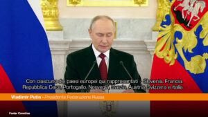 Putin “Rapporti con Italia e altri Paesi europei lasciano a desiderare”