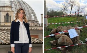 Montefiascone – Cassia Romana divelta in zona Paoletti, De Santis: “Nessuna autorizzazione concessa, ora sarà fatta piena luce”