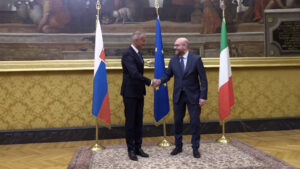 Fontana ha ricevuto il presidente del Consiglio Nazionale slovacco Rasi