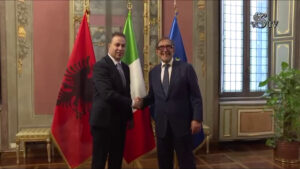 La Russa riceve al Senato il presidente del Parlamento dell’Albania Peleshi