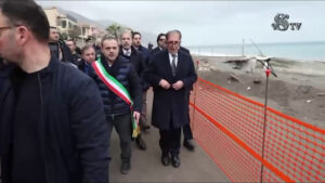 Maltempo, sopralluogo di La Russa nei territori colpiti del Messinese e Catanese