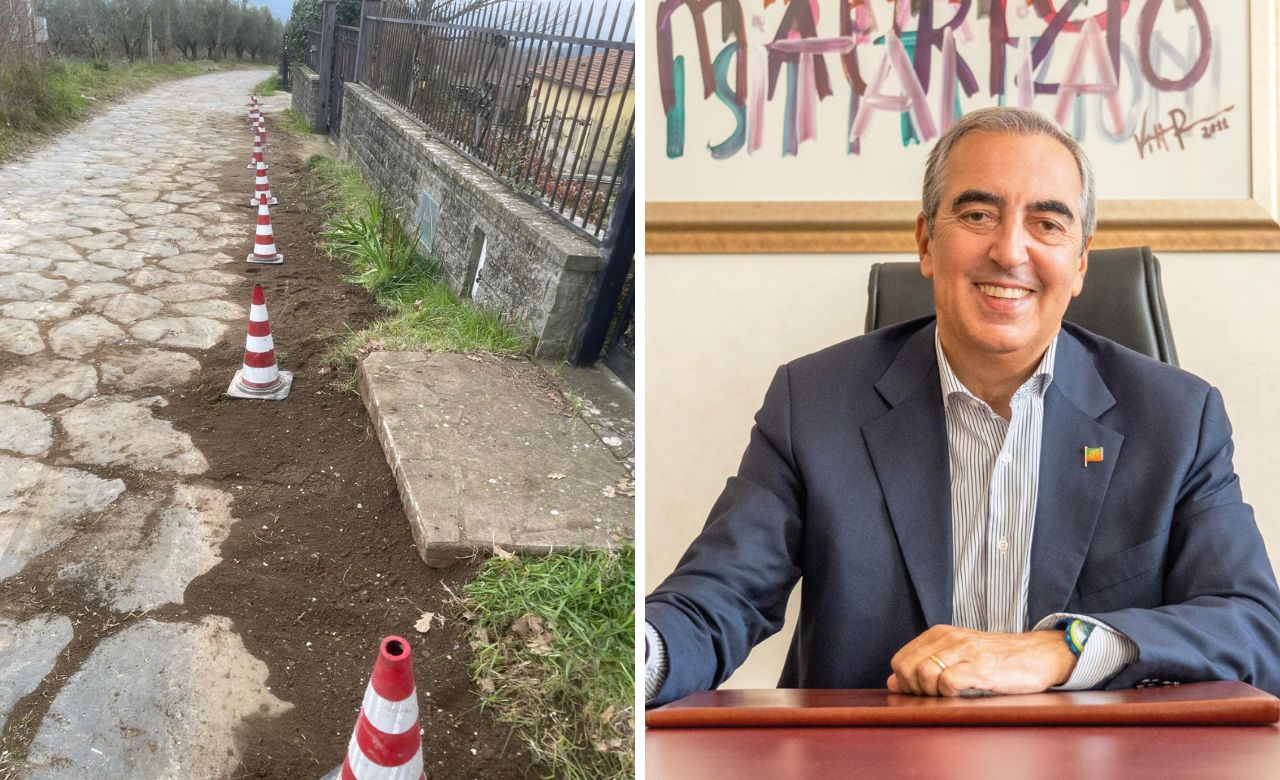 Montefiascone – Cassia Romana e Francigena sfregiate, interviene anche il senatore Gasparri: “Amministrazione comunale spieghi”