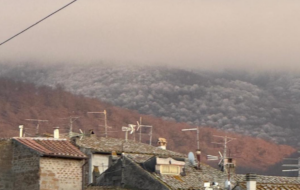 Viterbo – Prima neve del 2026 sui Monti Cimini, atteso peggioramento della situazione meteo