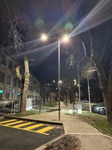Viterbo – Viale Trento, installate telecamere e nuova illuminazione