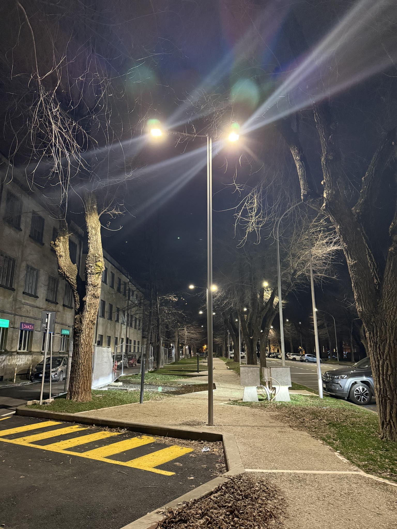 Viterbo – Viale Trento, installate telecamere e nuova illuminazione
