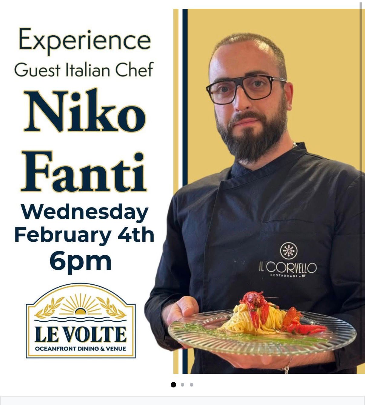 Vasanello – Lo chef Niko Fanti maestro di cucina italiana in America