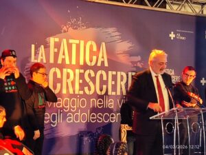 “La fatica di crescere”, a Caprarola un viaggio nella vita degli adolescenti con il presidente Rocca (PHOTOGALLERY)