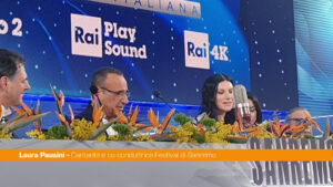 Sanremo, Pausini “‘Heal the World’ per messaggio di pace, mia figlia orgogliosa”