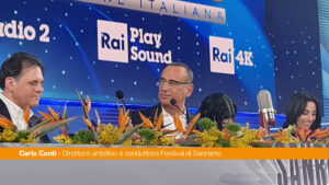 Sanremo, Conti “Festival in ottime salute. Il futuro? Si scoprirà stasera”