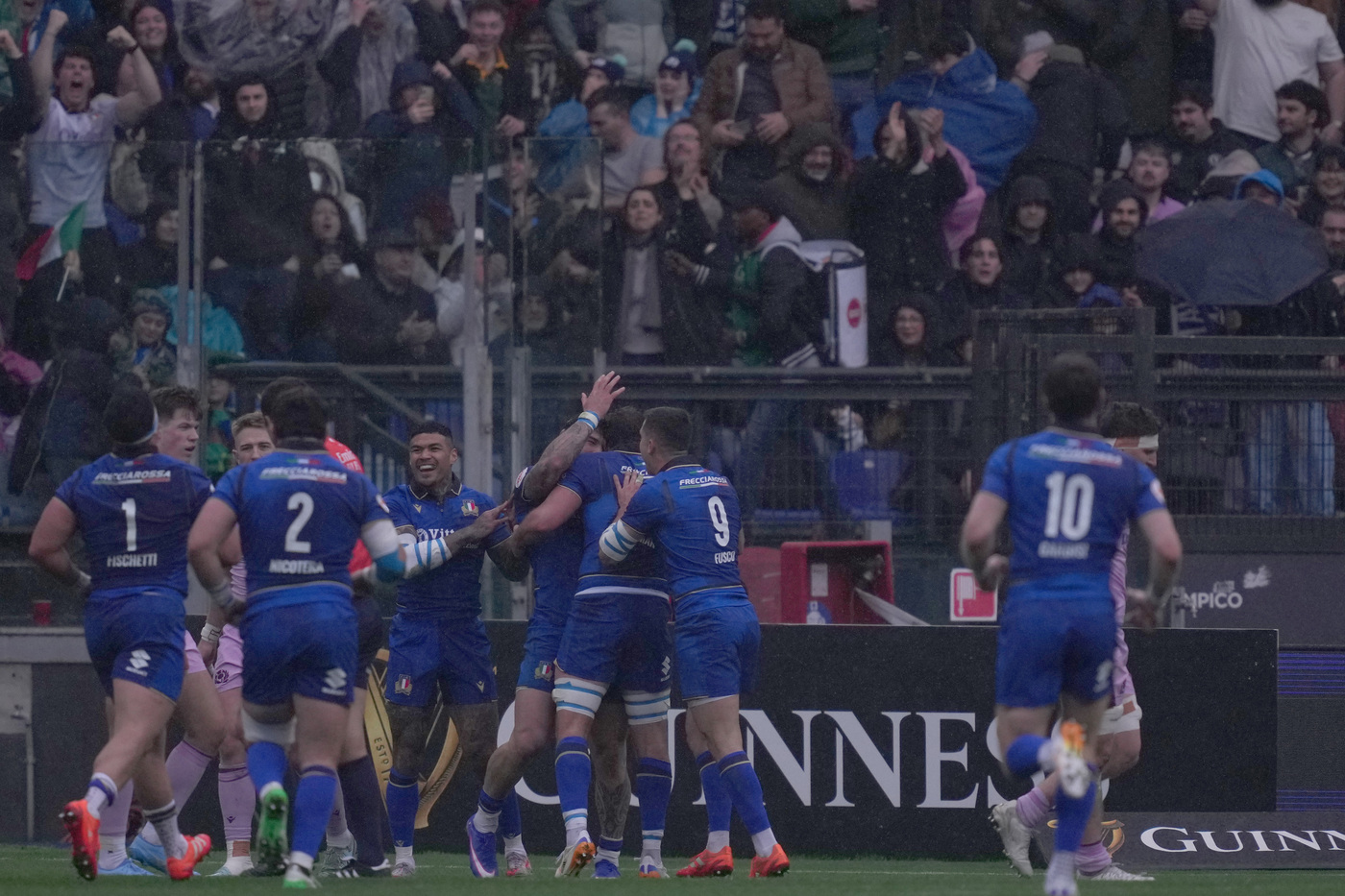 Italrugby, la tempesta perfetta: battuta la Scozia all’Olimpico, debutto da sogno al Sei Nazioni