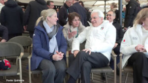Mattarella sull’Olympia delle Tofane a Cortina per assistere al Super-G donne