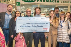 Civitavecchia – Coop, Verde Speranza e prevenzione al tumore al seno: oltre 3500 euro devoluti a In The Clauds