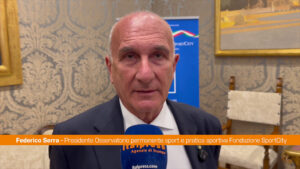 SportCity, Serra “Lo sport elemento fondamentale per la vita sociale di tutti”