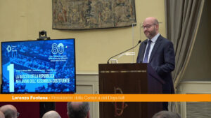 Fontana “Assemblea costituente fu il segno della rinascita del Paese”