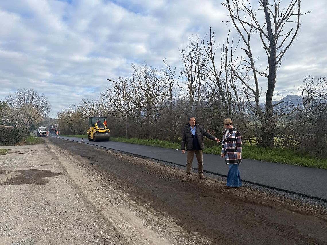 Allumiere – Partiti i lavori sulla Braccianese Claudia: 120 giorni per ripristinare la strada
