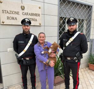 Ostia – Le ruba il cucciolo di Pitbull mentre sta facendo una visita e poi chiede un riscatto: denunciata una trentacinquenne per tentata estorsione