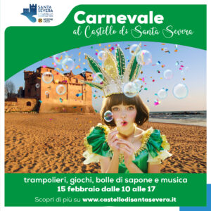 Carnevale al Castello di Santa Severa, festa in maschera per tutta la famiglia