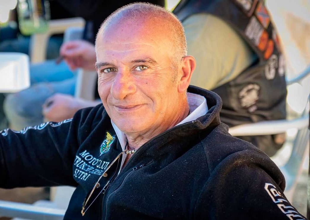 Sutri – È morto Sergio Bomarsi, storico motoclubista tra i fondatori degli Etruschi Bikers
