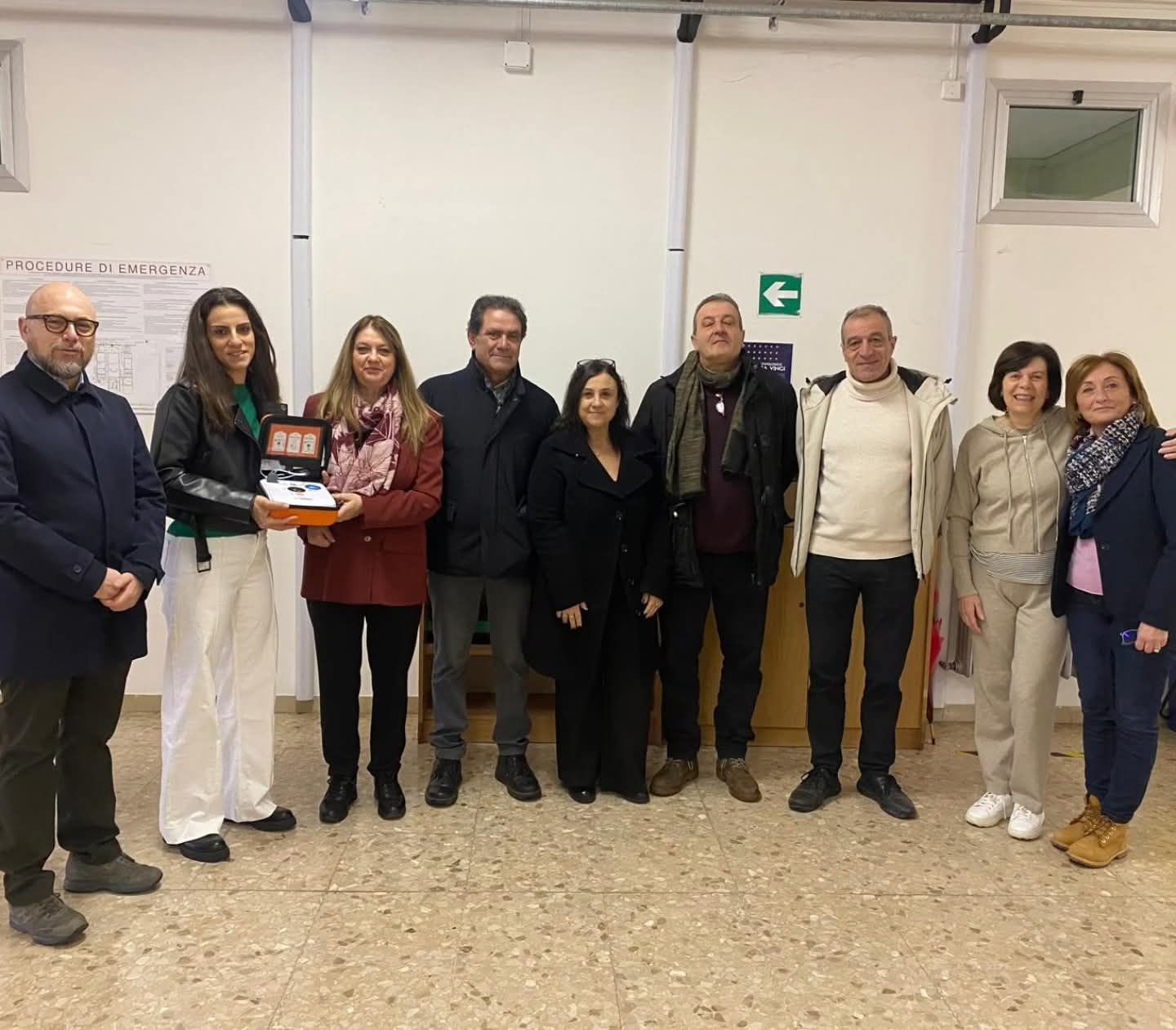 Marta – L’Avis dona un defibrillatore all’istituto comprensivo Paolo Ruffini