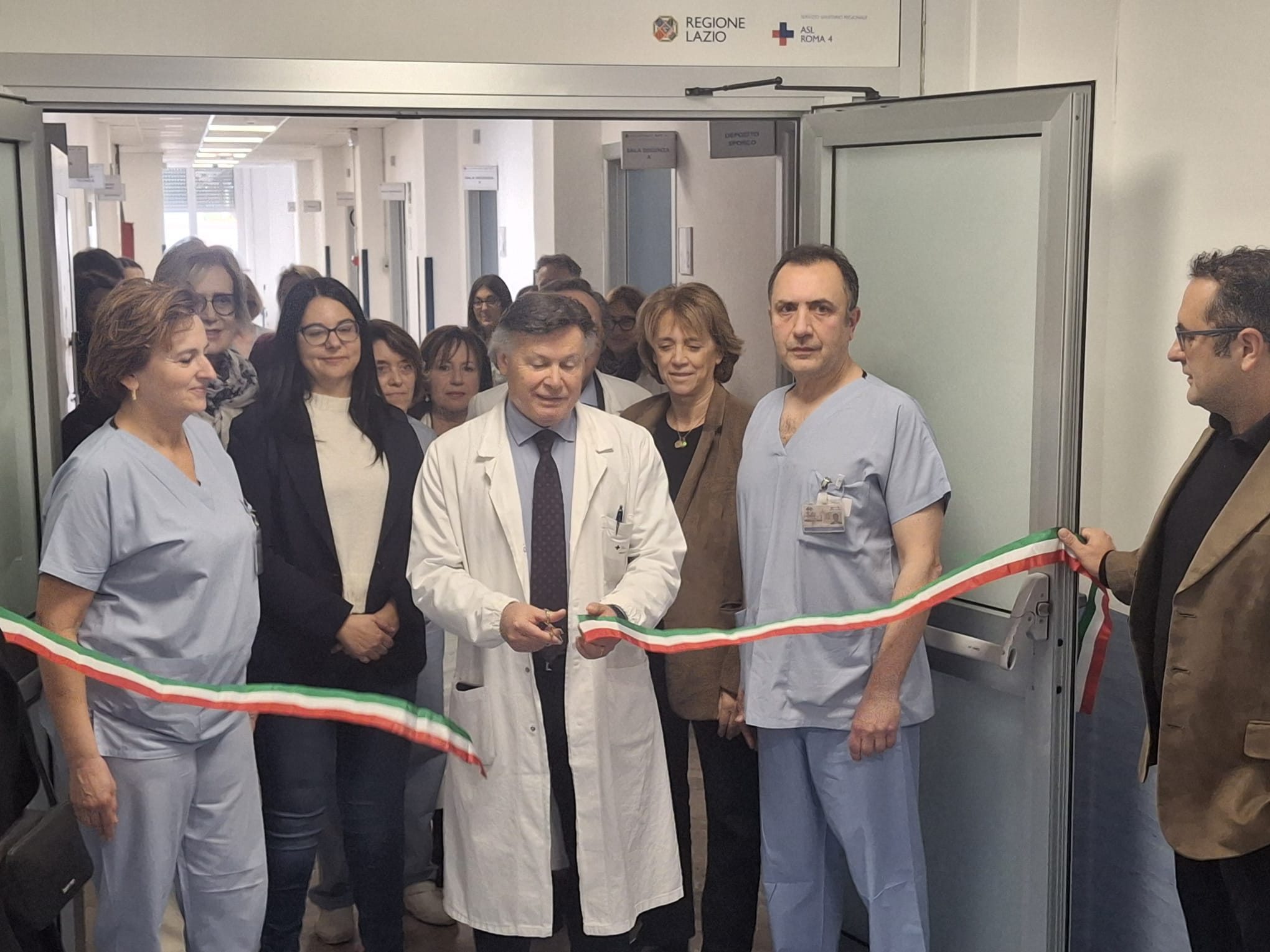 Civitavecchia – Altra inaugurazione al San Paolo, presentato stamani il nuovo reparto di degenza medica ad indirizzo nefrologico (FOTO)