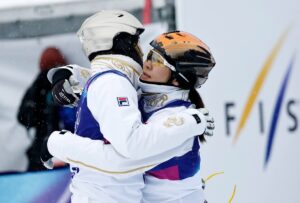 I coniugi cinesi Wang e Xu oro negli Aerials e poi bronzo insieme