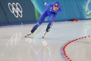 Lorello bronzo nei 5000 uomini di pattinaggio velocità