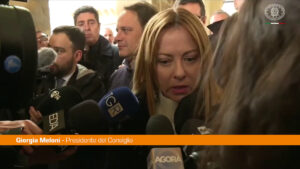 Meloni “Mercoledì in Cdm decreto per Niscemi e zone colpite dal ciclone Harry”