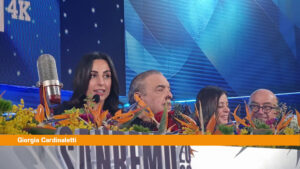 Sanremo, Cardinaletti “Terrorizzata dalla scala, speriamo bene”