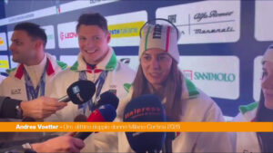 Slittinisti a Casa Italia “Abbiamo fatto la storia”