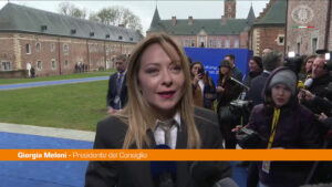 Ue, Meloni “Sulla competitività superare i freni della burocrazia”