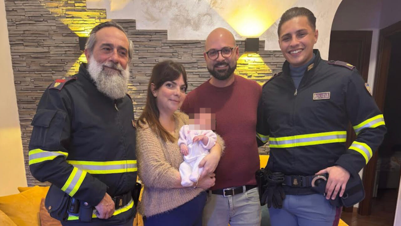 Aprilia – Resta bloccata nel traffico della Pontina e rischia di partorire in auto: la Polizia la scorta in ospedale