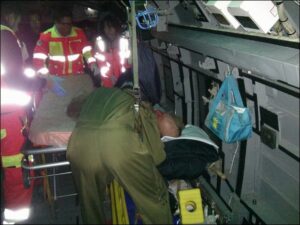 Uomo in pericolo vita trasportato in elicottero dall’isola di Ventotene a Latina