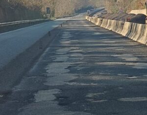 SS 675 Umbro-Laziale in condizioni pietose, il Pd di Vitorchiano lancia petizione contro Anas