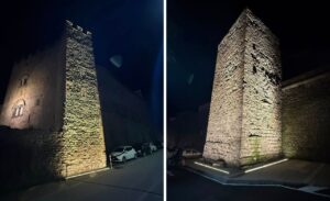 Viterbo – “Altre quattro torri illuminate”, avanti con la riqualificazione delle mura