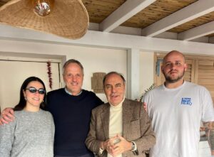 Santa Severa – All’Isola del Pescatore festeggiano Bruno Vespa e Juan Jesus