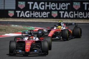 Formula 1, in Cina Russell vince Sprint ma podio è rosso Ferrari: Leclerc secondo, Hamilton terzo