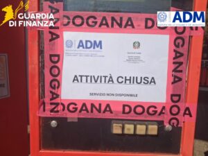 Viterbo – La Finanza chiude un distributore a seguito di un’interdittiva antimafia della Prefettura di Caserta